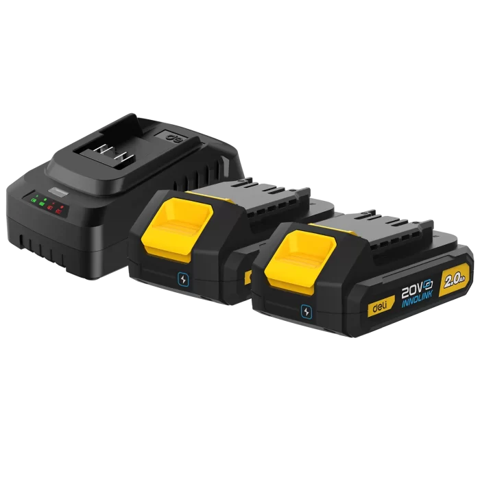 Lithium-ion battery and charger set