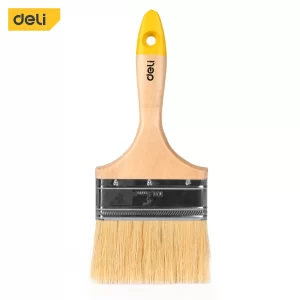Wooden handle paint  brush Size：4"